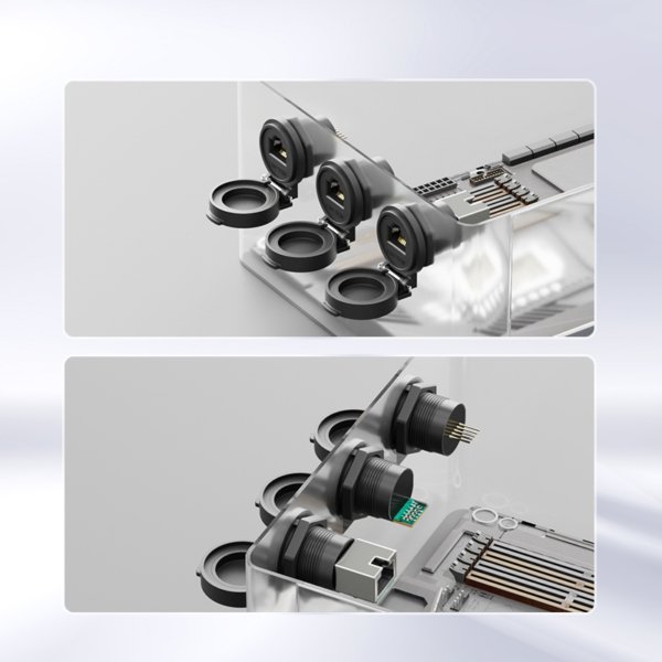 RJ45 Direct/Welding Female Plug