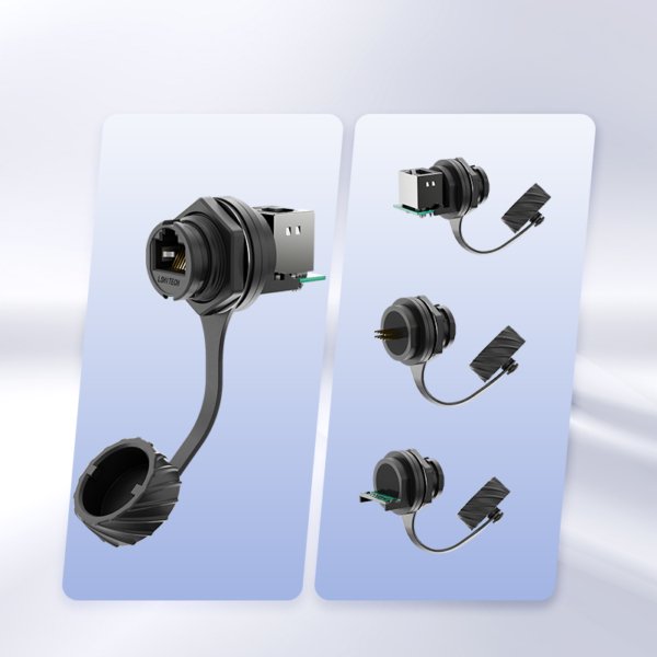 RJ45 Direct/Welding Female Plug
