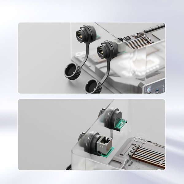 RJ45 Direct/Welding Female Plug