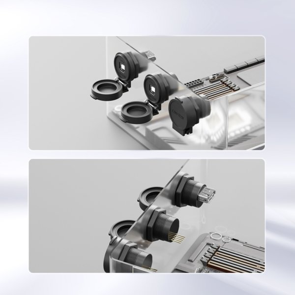 USB-TYPEB Direct/Welding Female Plug
