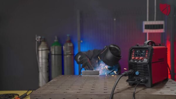 ARCCAPTAIN 6 In 1 200Amp MIG200 Welder Set, Multi Process Welding Machine, 110/220V Dual Voltage MIG Welding Machine, Support Gas MIG/Flux Core MIG/ARC/Lift TIG/Spot Welding/Spool Gun