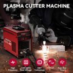 110pcs Consumerble Kits Or Plasma Cutter 45A 50A 55A, 110V/220V Dual Voltage, 2T/4T Function, LED Digital Display