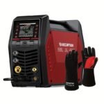 9in 1 MIG205MP MIG Welder 205A Plasma Cutter/Gas/Gasless MIG/Spool Gun/DC HF/Lift TIG/Clean/Stick Aluminum Welding Machine