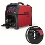 ARCCAPTAIN 6 In 1 200Amp MIG200 Welder Set, Multi Process Welding Machine, 110/220V Dual Voltage MIG Welding Machine, Support Gas MIG/Flux Core MIG/ARC/Lift TIG/Spot Welding/Spool Gun