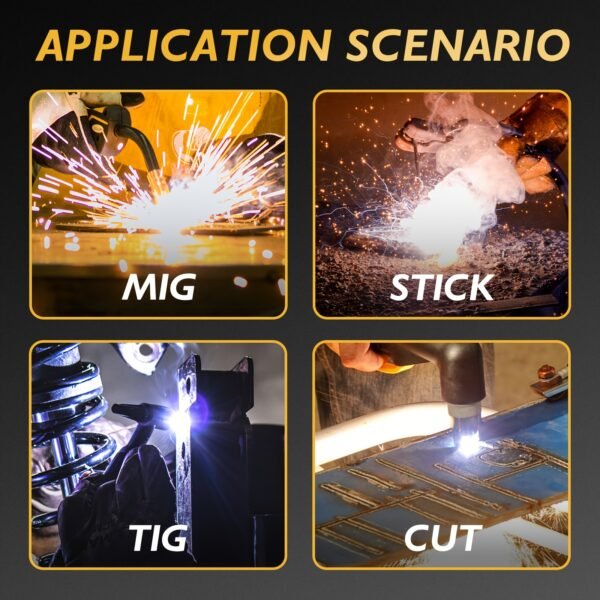 TOUCHAR Auto-Darkening Welding Helmet with Large 3.94" x 3.66" Viewing Screen, Solar-Powered, True Color Display, Durable PP Material - Ideal for TIG & MIG Stick Welders, Features 4 Arc Sensors & Wide Shade Range (4-5/5-9/9-13), Protective Headgear | Modern Welding Helmet | Durable Pp Helmet, Welding Accessories