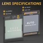 TOUCHAR Auto-Darkening Welding Helmet with Large 3.94" x 3.66" Viewing Screen, Solar-Powered, True Color Display, Durable PP Material - Ideal for TIG & MIG Stick Welders, Features 4 Arc Sensors & Wide Shade Range (4-5/5-9/9-13), Protective Headgear | Modern Welding Helmet | Durable Pp Helmet, Welding Accessories