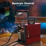 3 In 1 Welder MIG Welder 110V, 130Amp Machine Flux Core MIG/MMA/TIG, IGBTInverter Gasless Welder, Welding Machine With Synergic