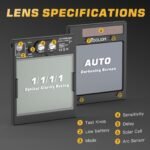 Superior Auto - Darkening Welding Helmets: Ultra - Large Viewing Screens, True - Color Vision, 4 Arc Sensors, Solar - Powered With Adjustable Shades (4 - 5/5 - 9/9 - 13) For All Welding Tasks