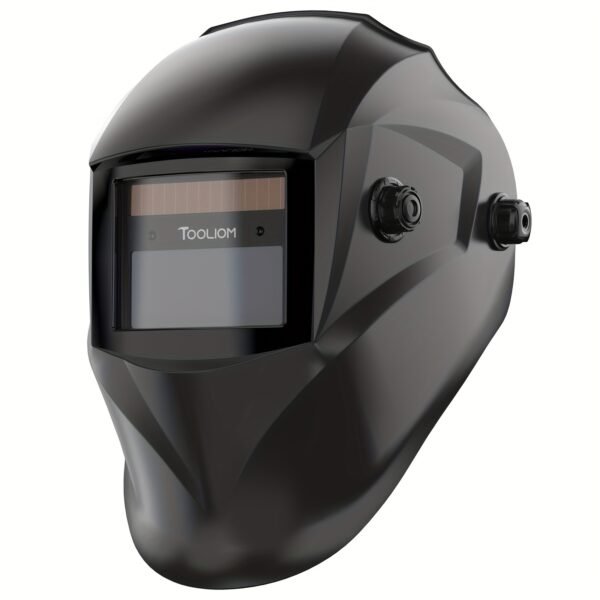 Large Viewing Screen Welding Helmet 1/1/1/1 Top Optical Clarity Auto Darkening Welding Hood 2 Arc Sensor 1/25000s Response Time True Color Weld Hood Helmet